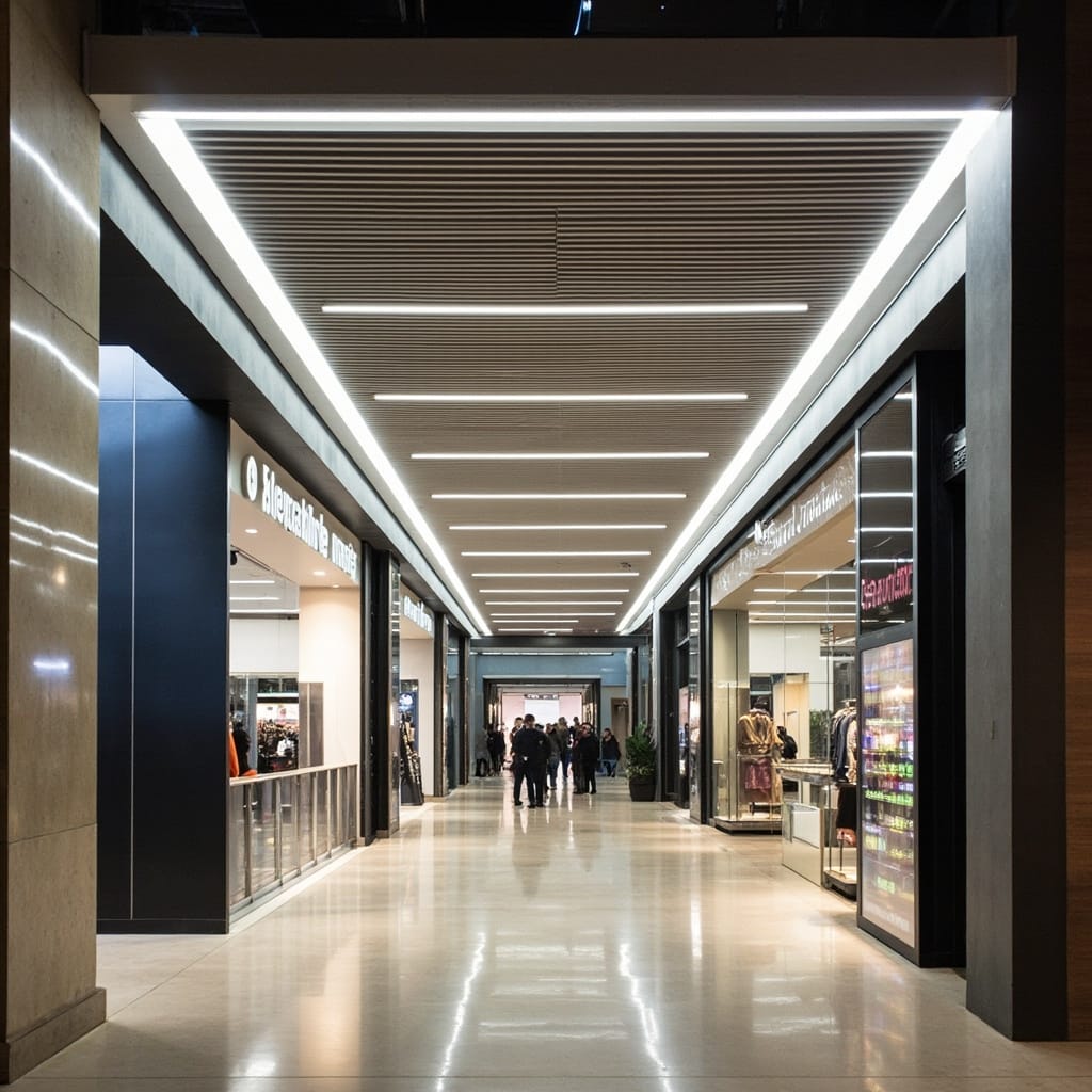 Aluminum Baffle / Linear Profile project