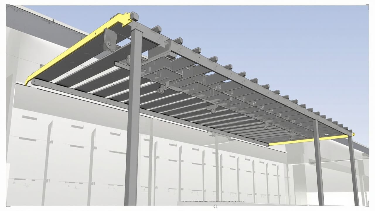 Hook-on Strip Ceiling System