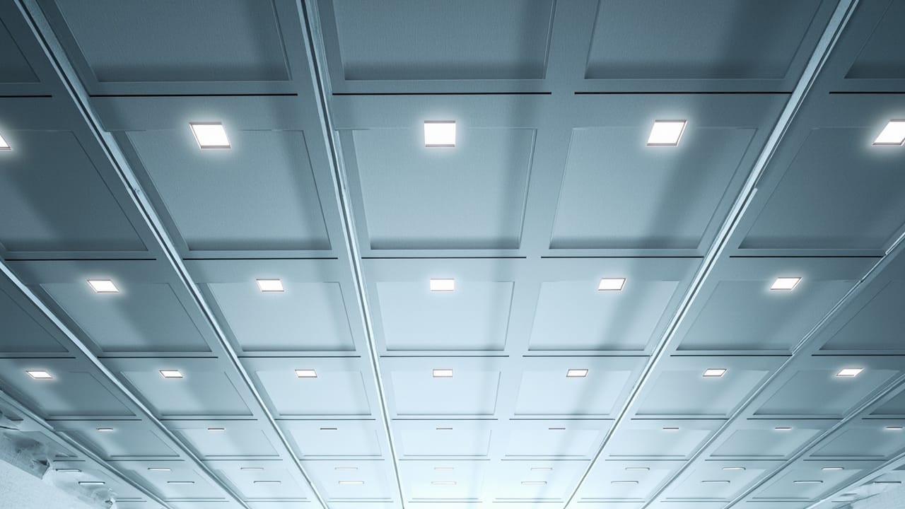 Lay-in Aluminum Ceiling / Clip-in Tiles