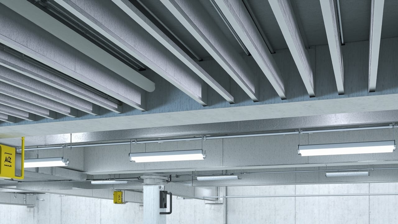 Hook-on Strip Ceiling System