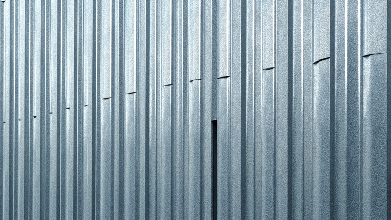 Galvanized / Stainless Decorative Metal Panel