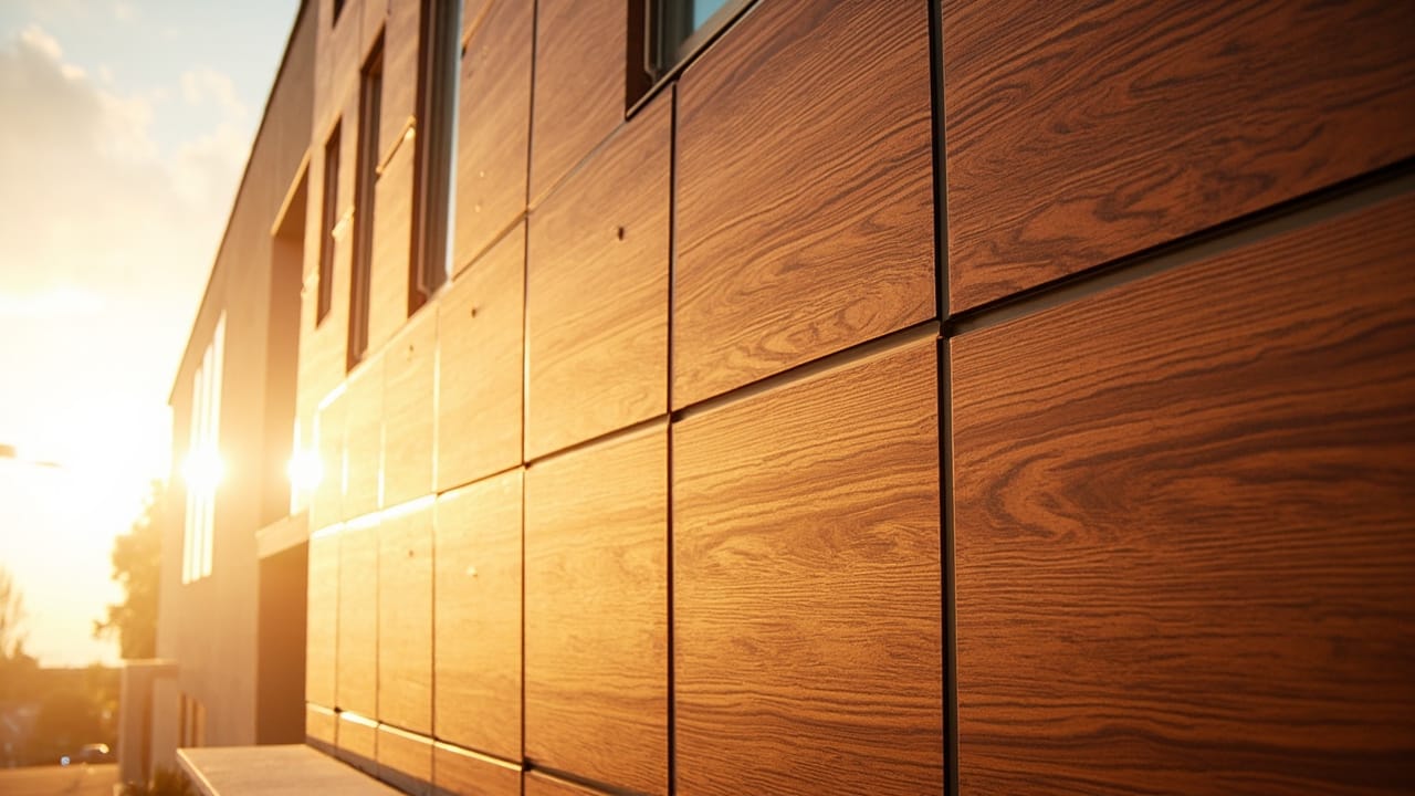 Wood Grain Aluminum Panel