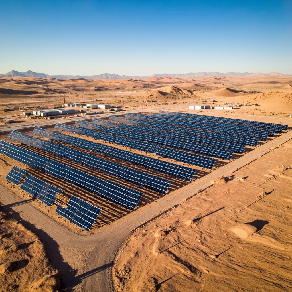 Solar PV Mounting Aluminum application