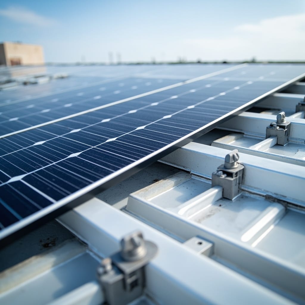 Solar PV Mounting Aluminum project