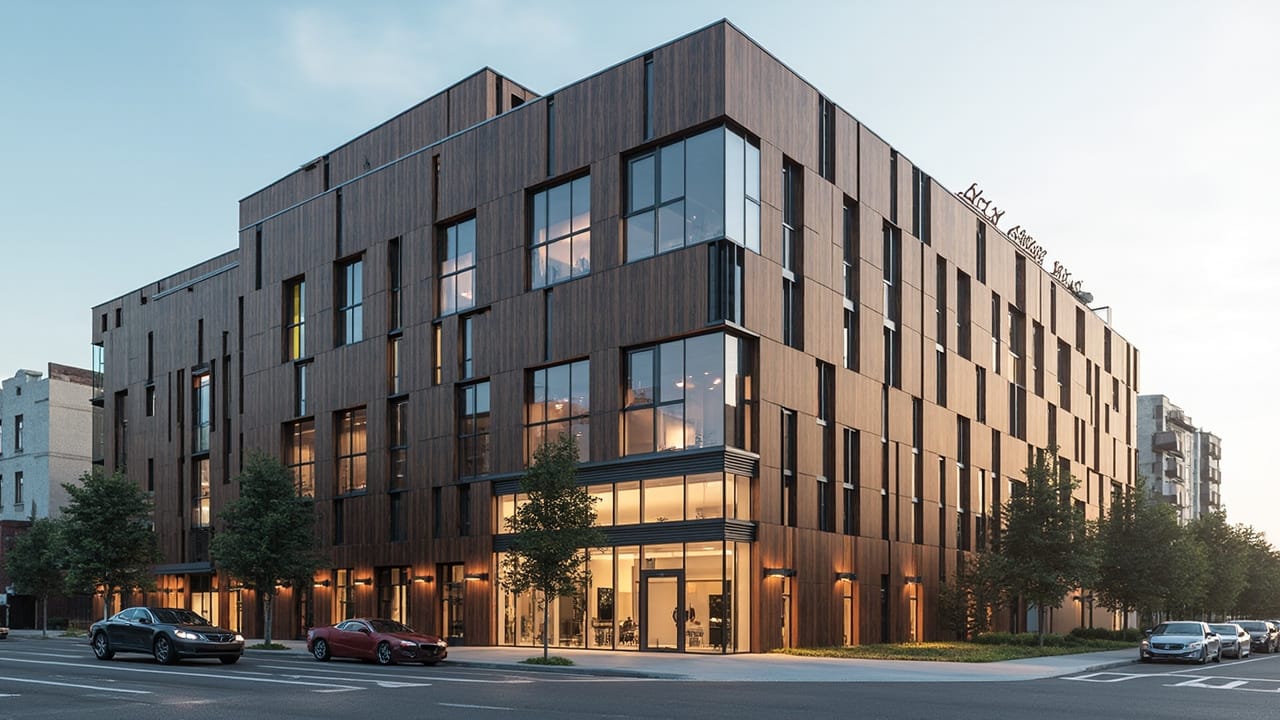 Wood Grain Aluminum Panel