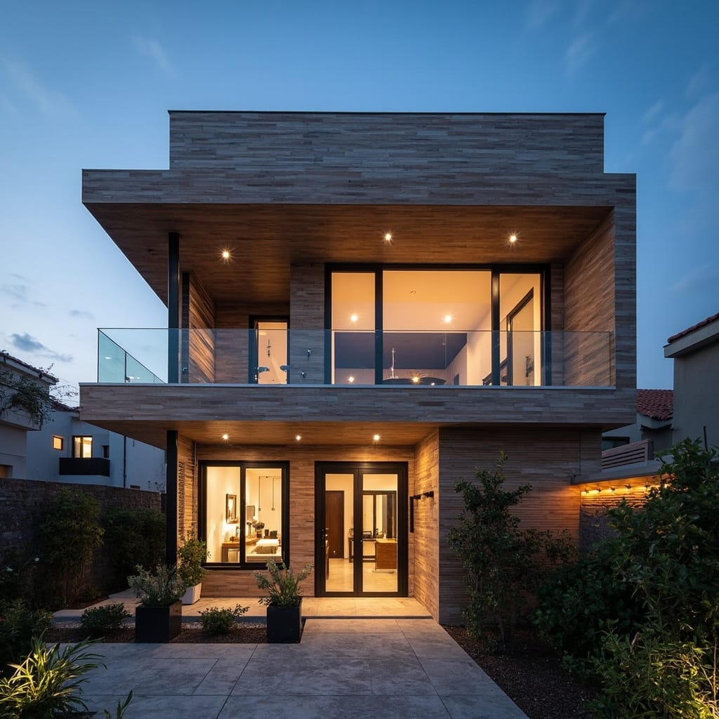 Wood Grain Aluminum Panel project